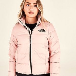 NEW The Northface women’s pink zip up coat size medium brand new (no tags)
